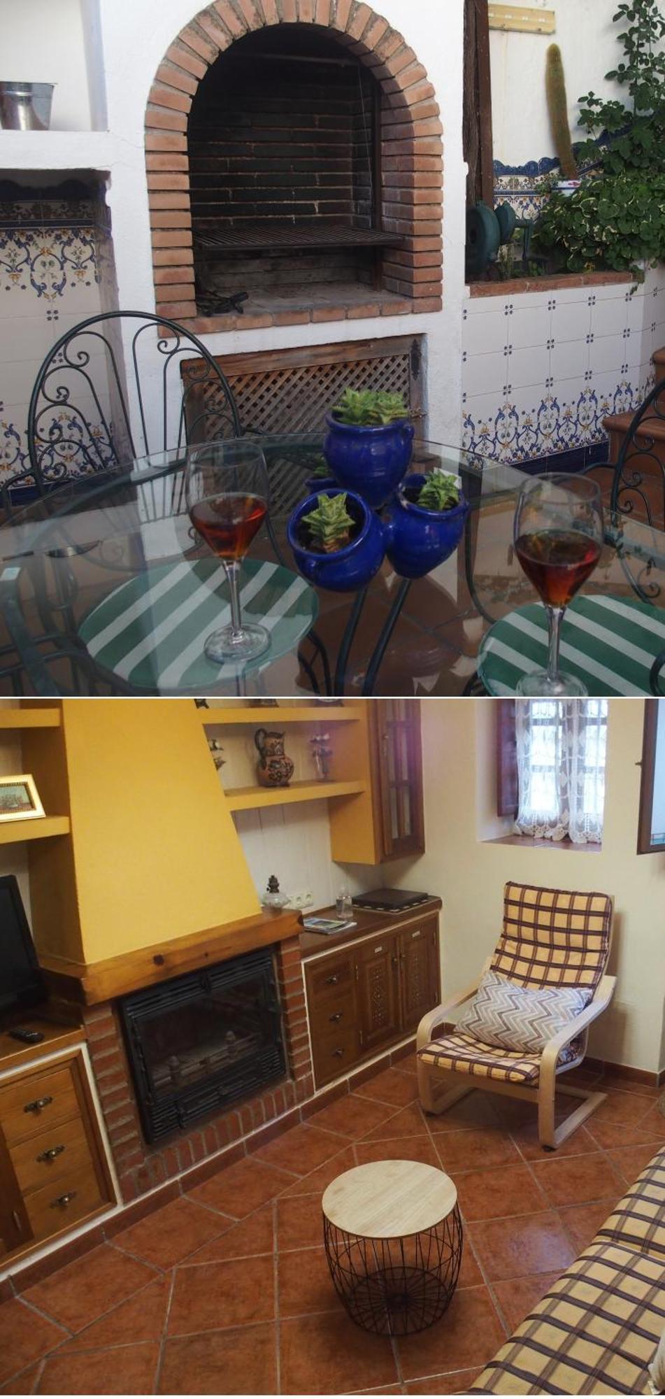 Casa Luciita: Agradable Con Chimenea, Patio Y Bbq. * Ojen
